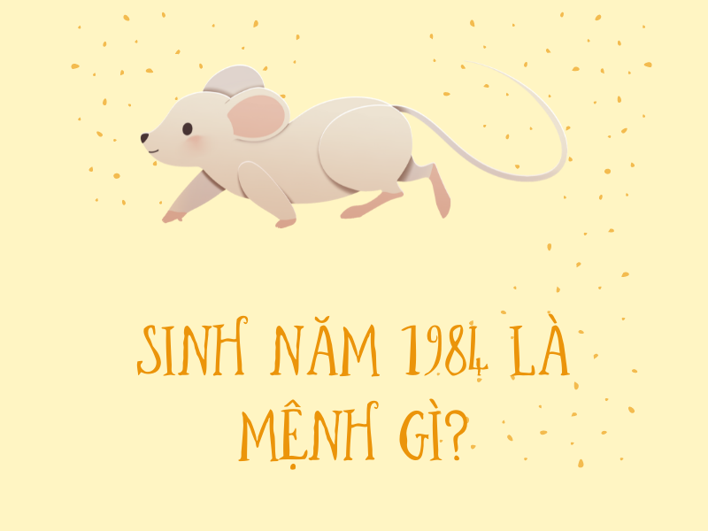 sinh năm 1984 mệnh gì