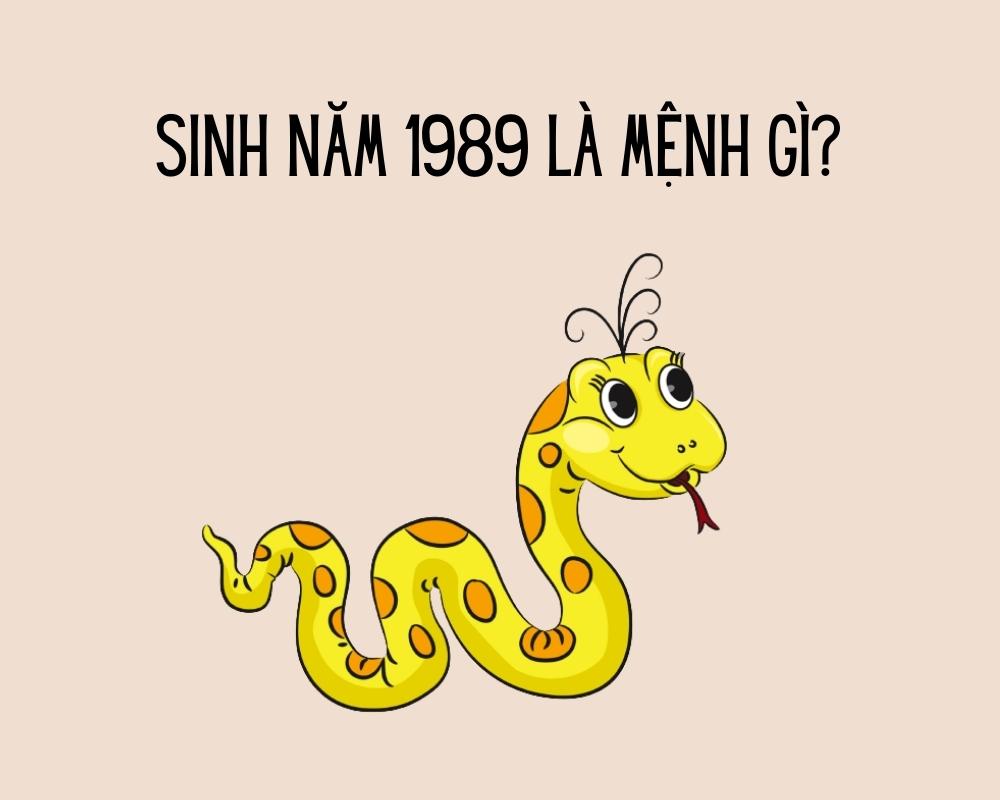 Sinh năm 1989 mệnh gì