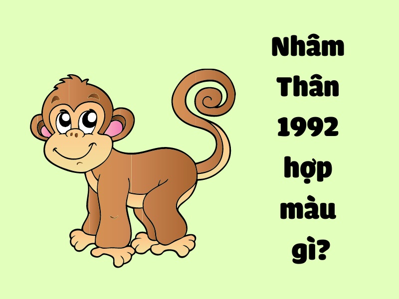 Sinh năm 1992 hợp với màu gì